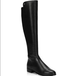 Michael Kors Black Leather Boots